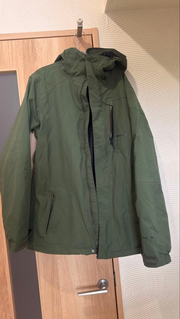 VOLCOM/ボルコム L GORE-TEX 上下セットSサイズ ゴアテックス