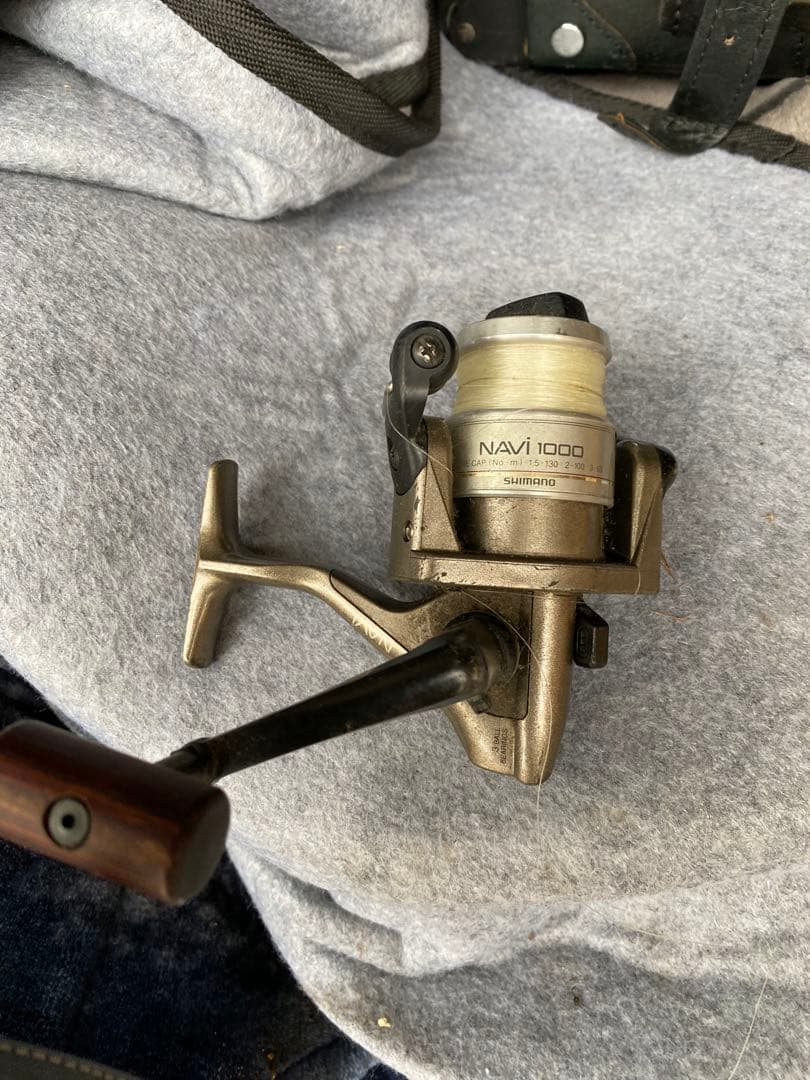 SHIMANO NAVI 1000 スピニングリールその他　動き確認