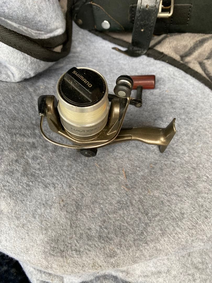 SHIMANO NAVI 1000 スピニングリールその他　動き確認