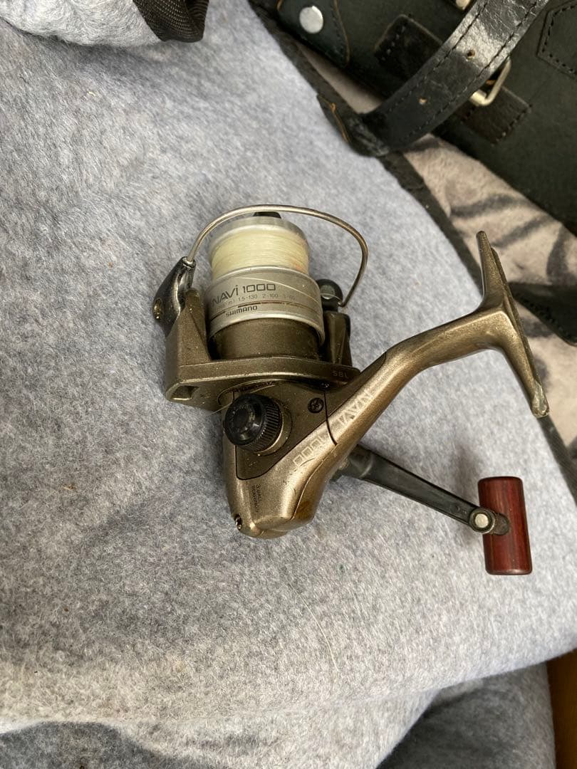 SHIMANO NAVI 1000 スピニングリールその他　動き確認