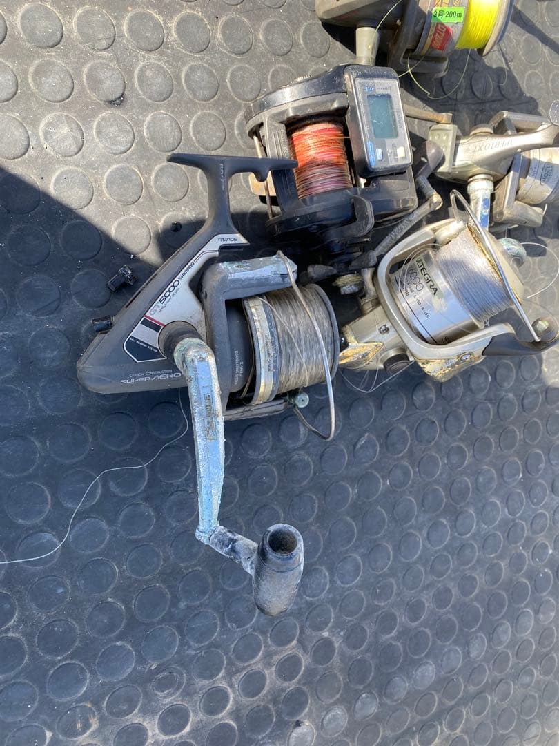 SHIMANO NAVI 1000 スピニングリールその他　動き確認