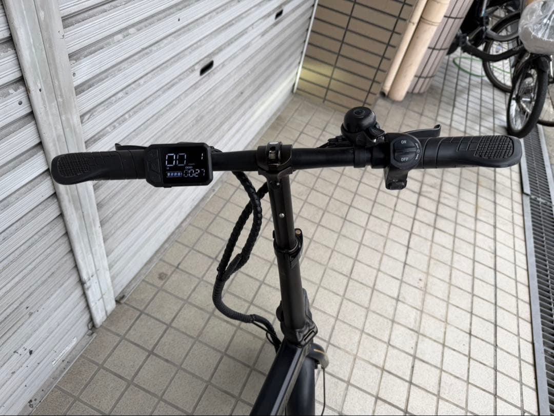 FTOPFILM M6 電動アシスト 折りたたみ式 鍵2個 充電器あり
