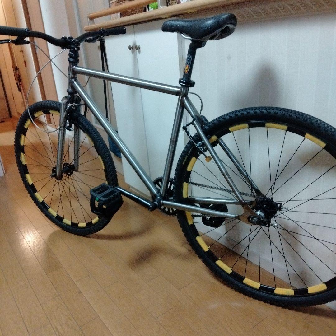 ピスト　Rizer RAW MASTER PISTA フレームセットホイール付き