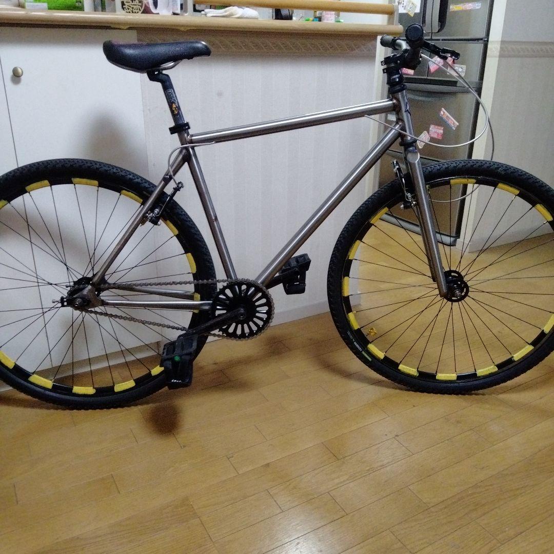 ピスト　Rizer RAW MASTER PISTA フレームセットホイール付き