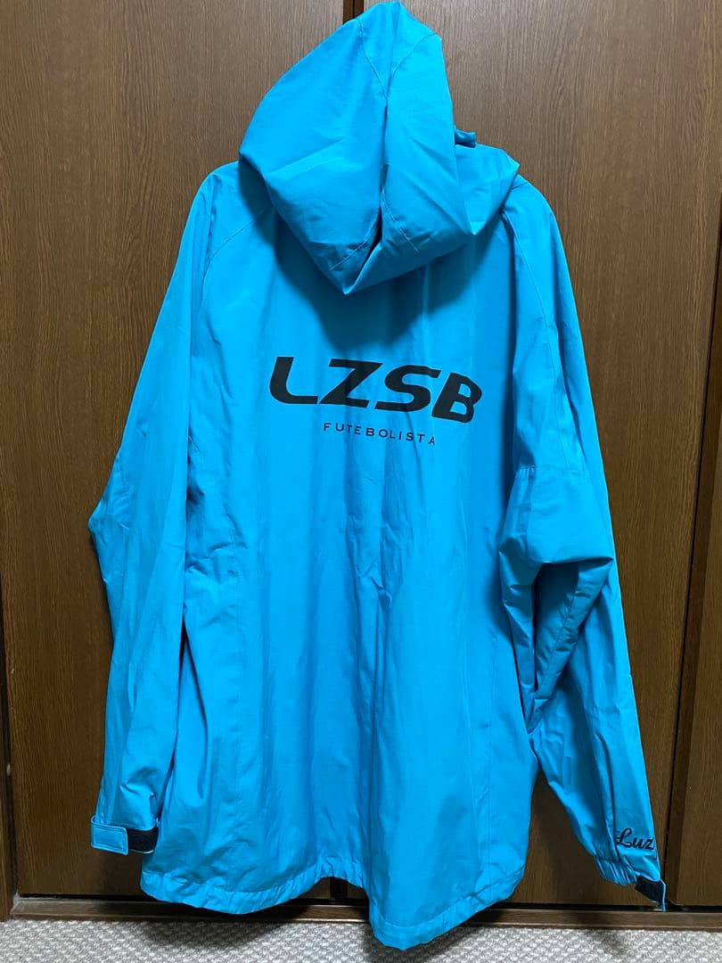 LZSB 水色 フード付きジャケット