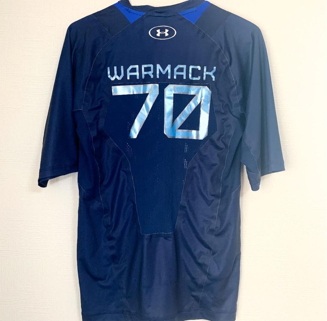 アメフト NFL ドラフト OL コンバインシャツ アンダーアーマー LG【新品