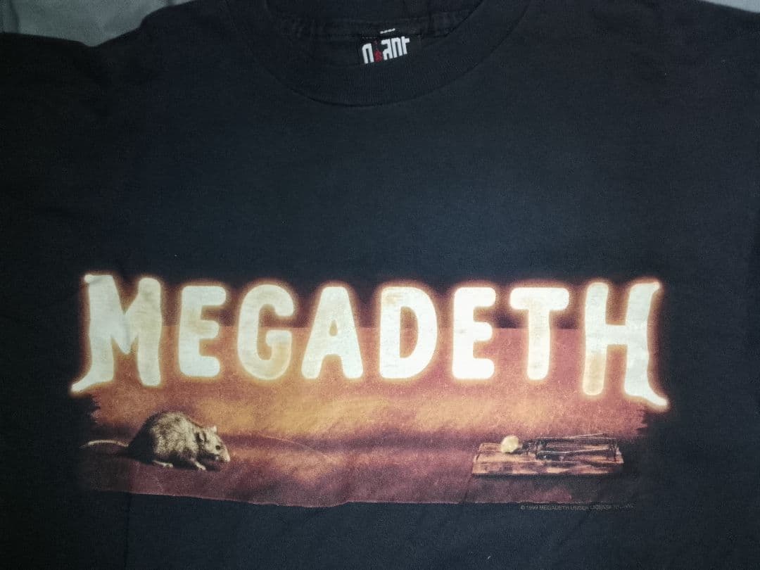 メガデス RISKツアー Tシャツ Mサイズ MEGADETH
