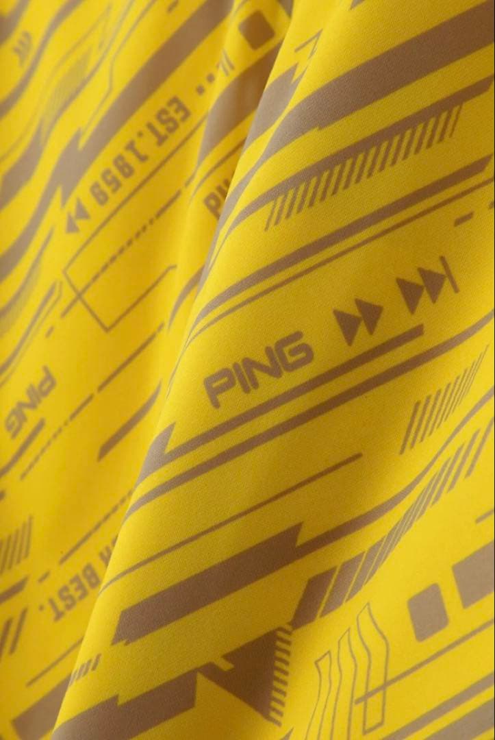S ☆新品☆ PING 撥水 フルジップブルゾン ゴルフ　レディース　イエロー