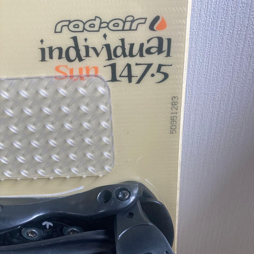 rad-air individual Sun 147.5 スノーボード