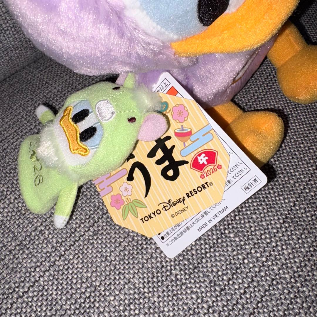 ディズニーリゾート ドナルド デイジー 干支　馬　ぬいぐるみ 指人形　2026年