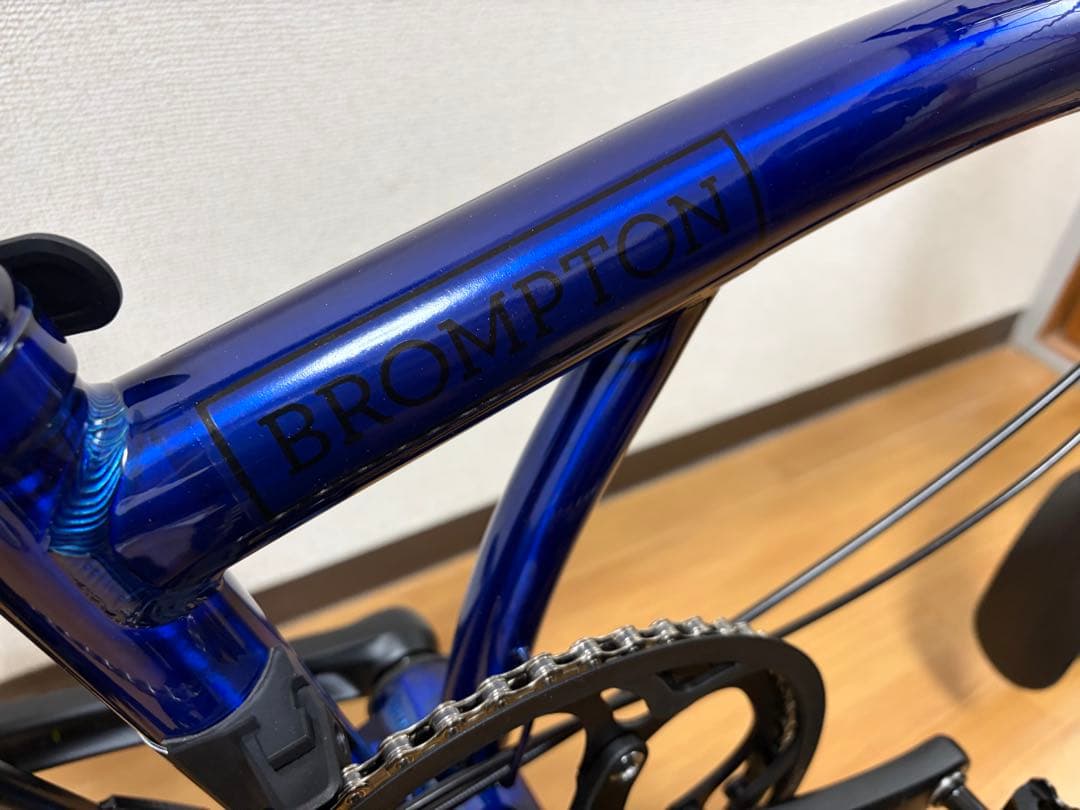 BROMPTON P Line S4L ボルトブルーラッカー ブロンプトン