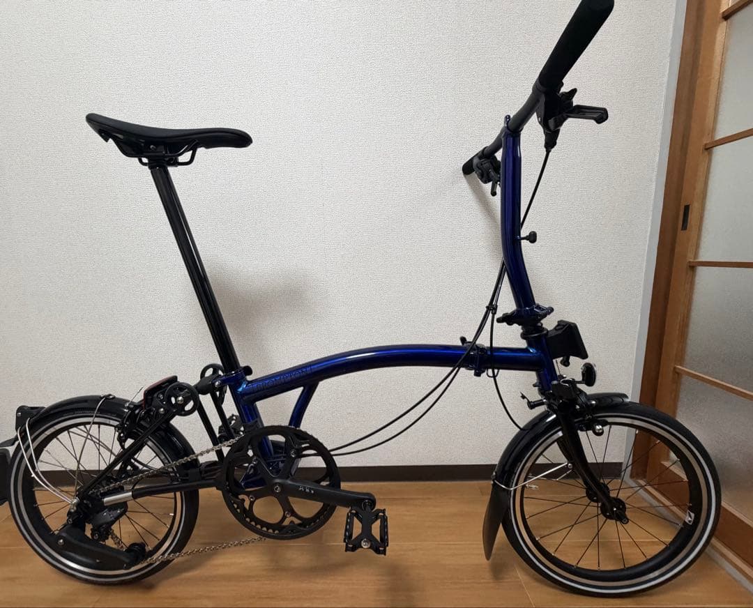 BROMPTON P Line S4L ボルトブルーラッカー ブロンプトン