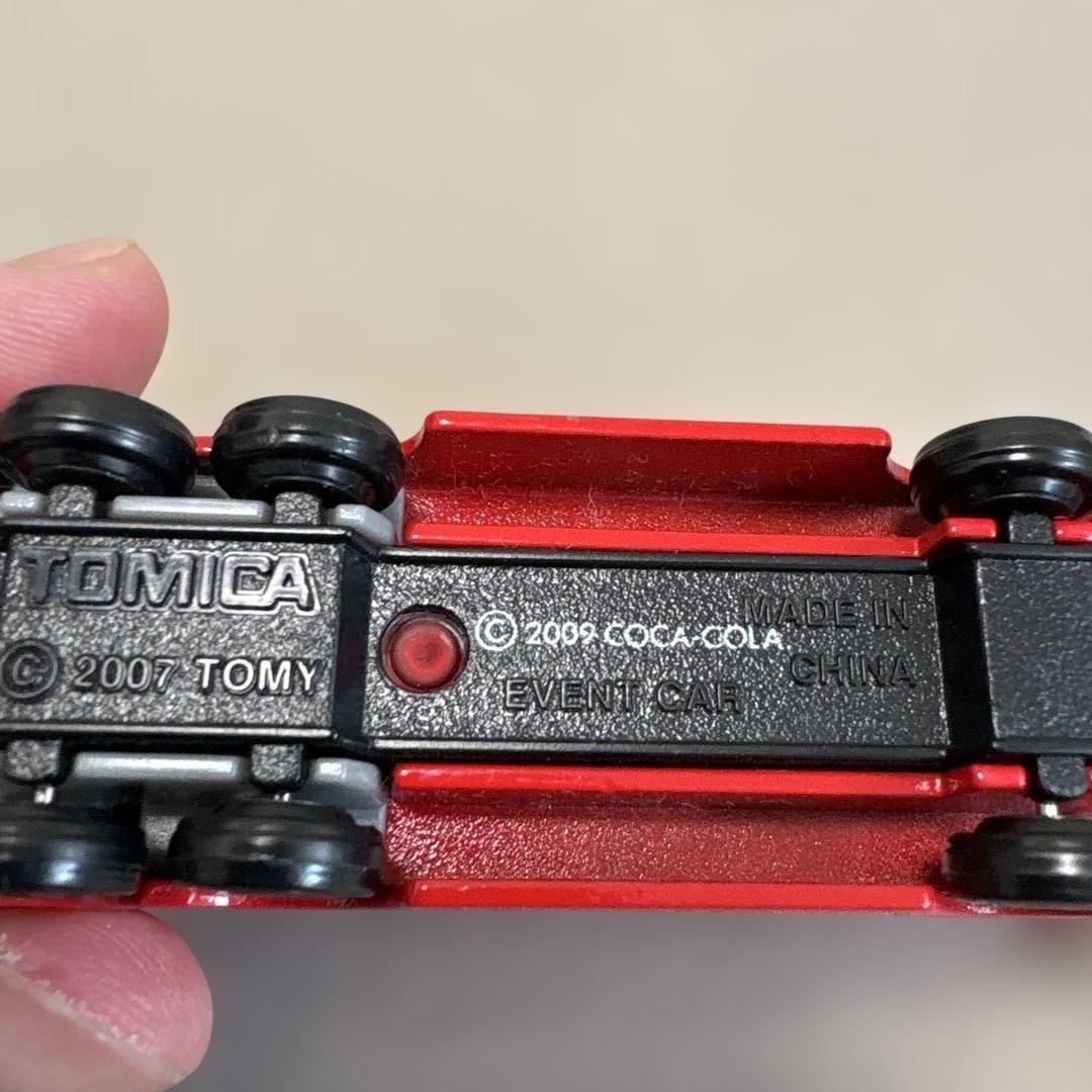 【美品】ヴィンテージ　トミカ　コカコーラ 4台