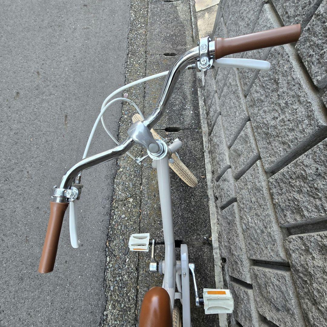 【手渡し限定】リトルトーキョーバイク 幼児用自転車 グレー 16インチ