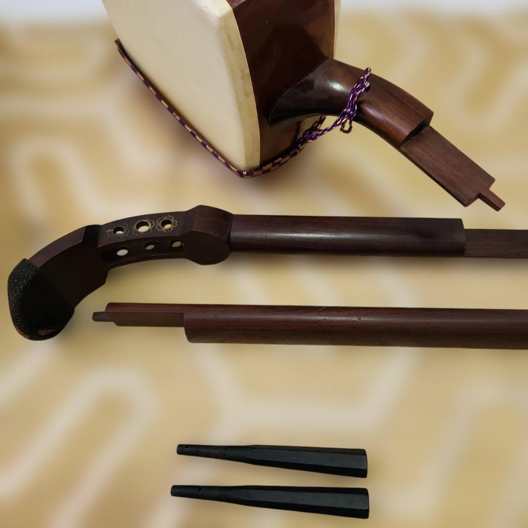 邦楽三味線　紅木　日本舞踊長唄用