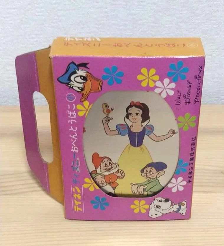 ディズニー アルミお弁当箱 白雪姫 バンビ テイネン 昭和レトロ