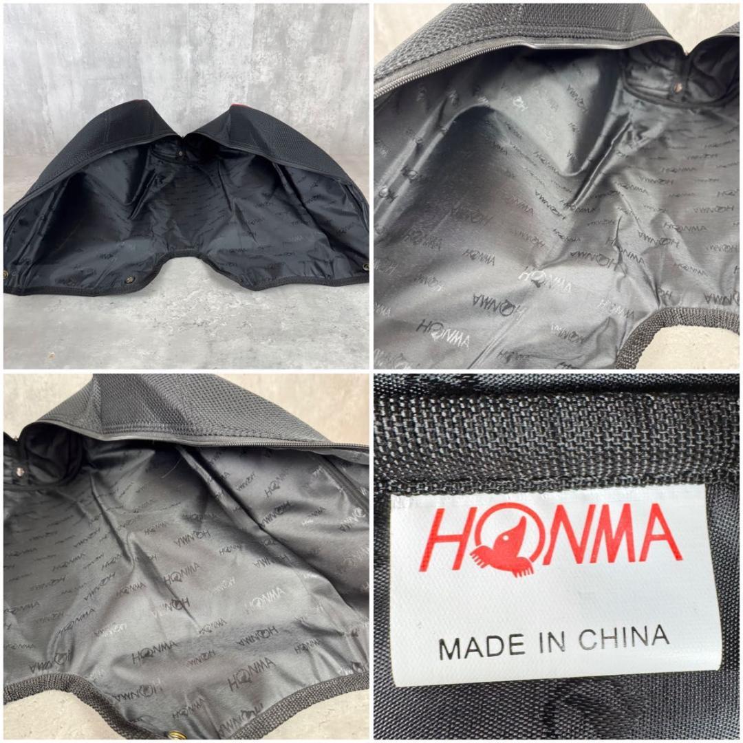 HONMA ホンマ キャディバッグ ブラック レッド