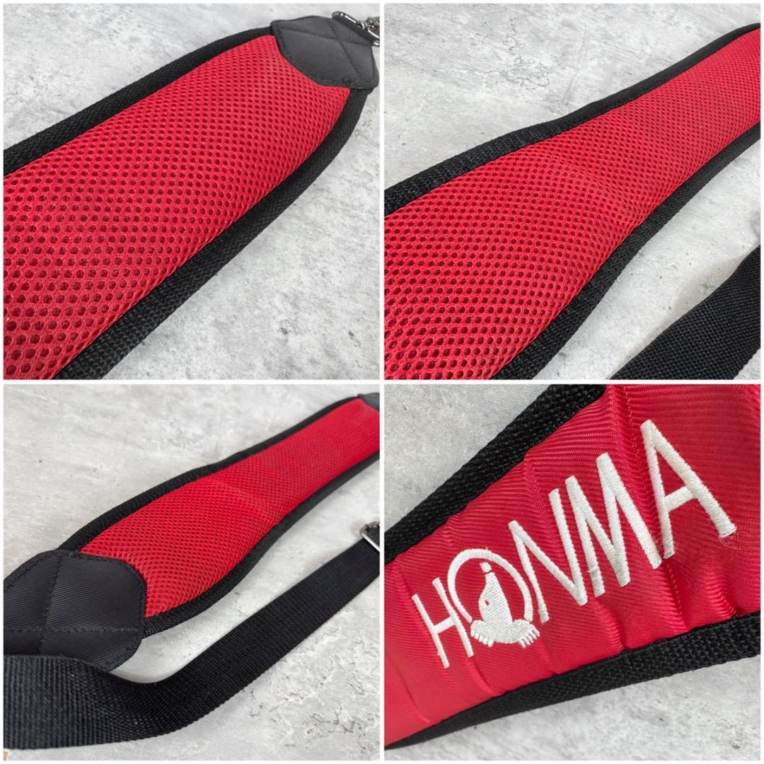HONMA ホンマ キャディバッグ ブラック レッド