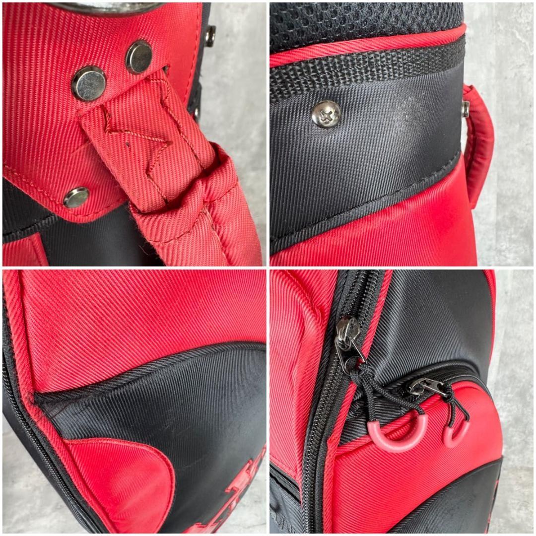 HONMA ホンマ キャディバッグ ブラック レッド