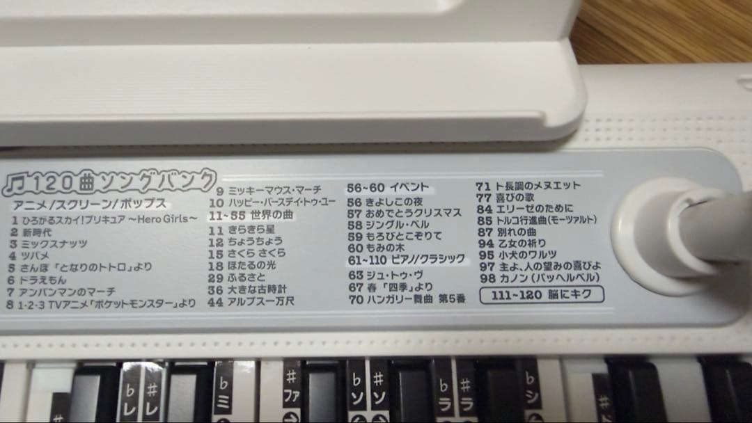 CASIO LK-330 光ナビゲーションキーボード 61鍵盤 美品 アダプタ有