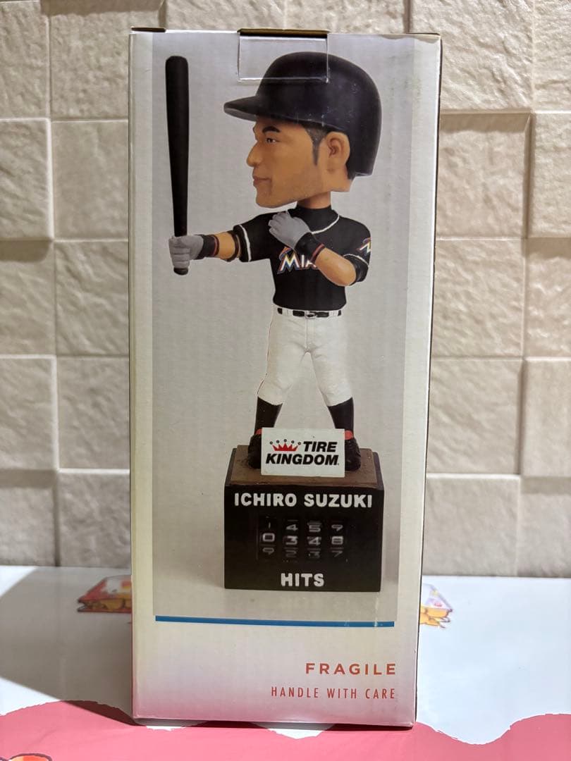 イチロー　マイアミ・マーリンズ時代　2016年球場配布　ボブルヘッド