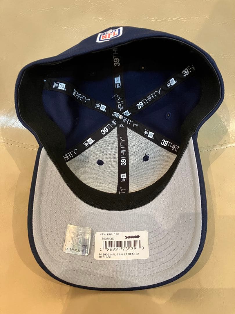 NFL シアトル・シーホークス ニューエラ キャップ 39THIRTY L／XL