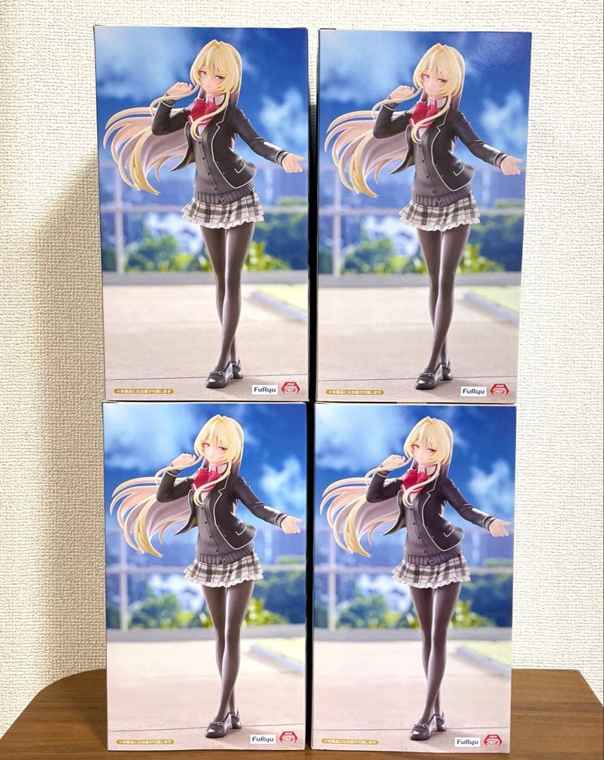 わたなれ　Trio-Try-iT Figure 王塚真唯 フィギュア　4個セット