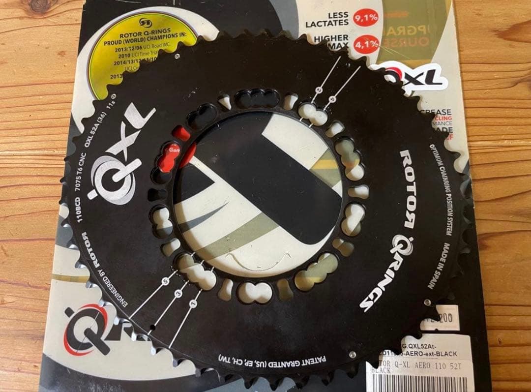 Rotor Q-RINGS QXL AERO 110 52T チェーンリング