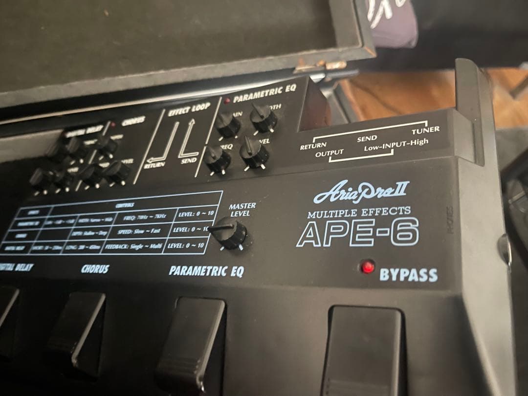 AriaProII APE-6 マルチエフェクター ADT-1 ディストーション