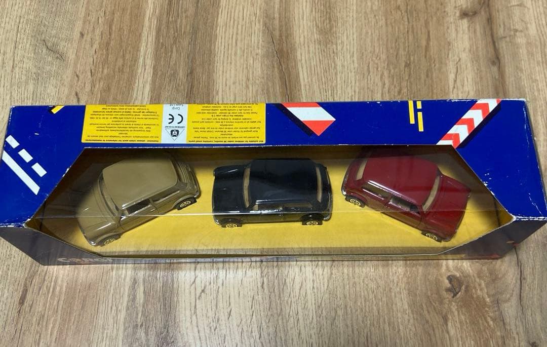 CORGI コーギー ミニクーパー　Mini Racers 3台セット