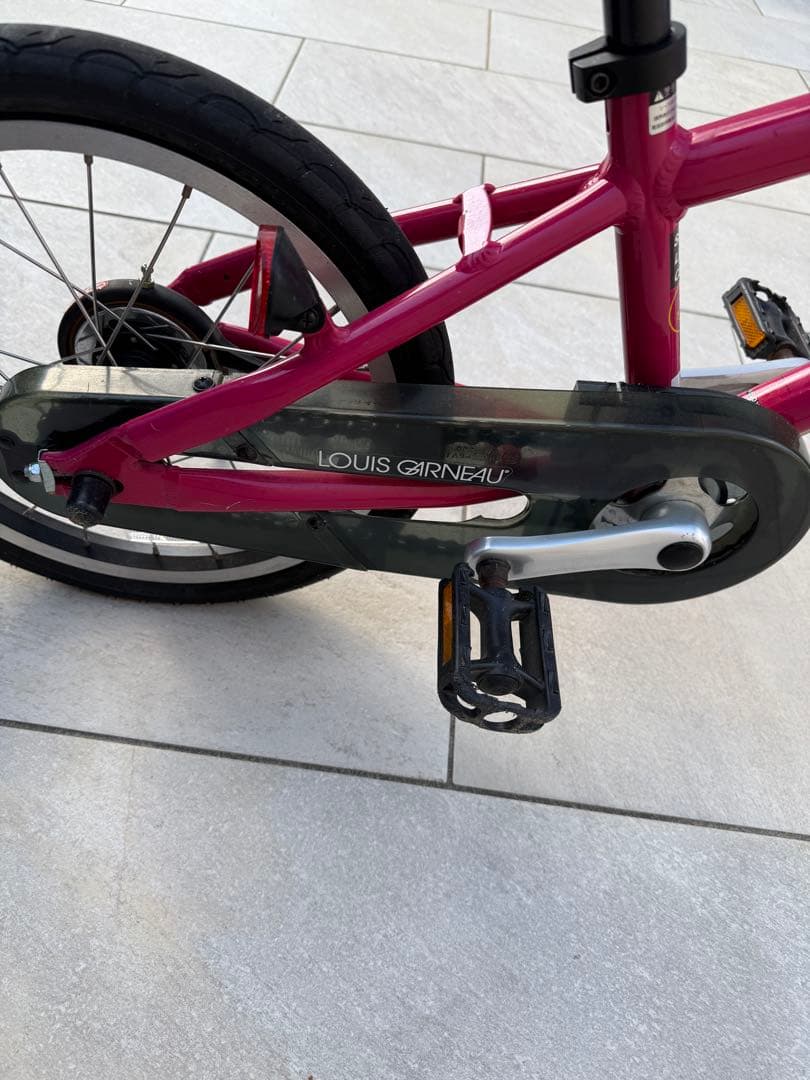 ルイガノ　子供用自転車 16インチ ピンク　※引き取り限定