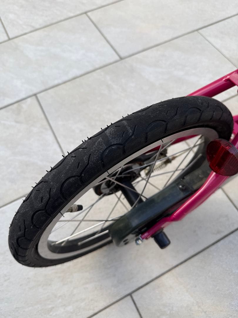 ルイガノ　子供用自転車 16インチ ピンク　※引き取り限定