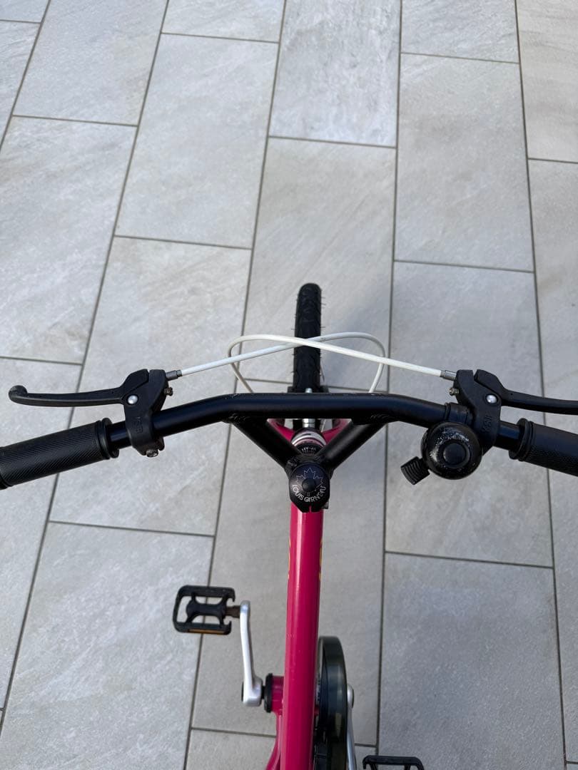 ルイガノ　子供用自転車 16インチ ピンク　※引き取り限定