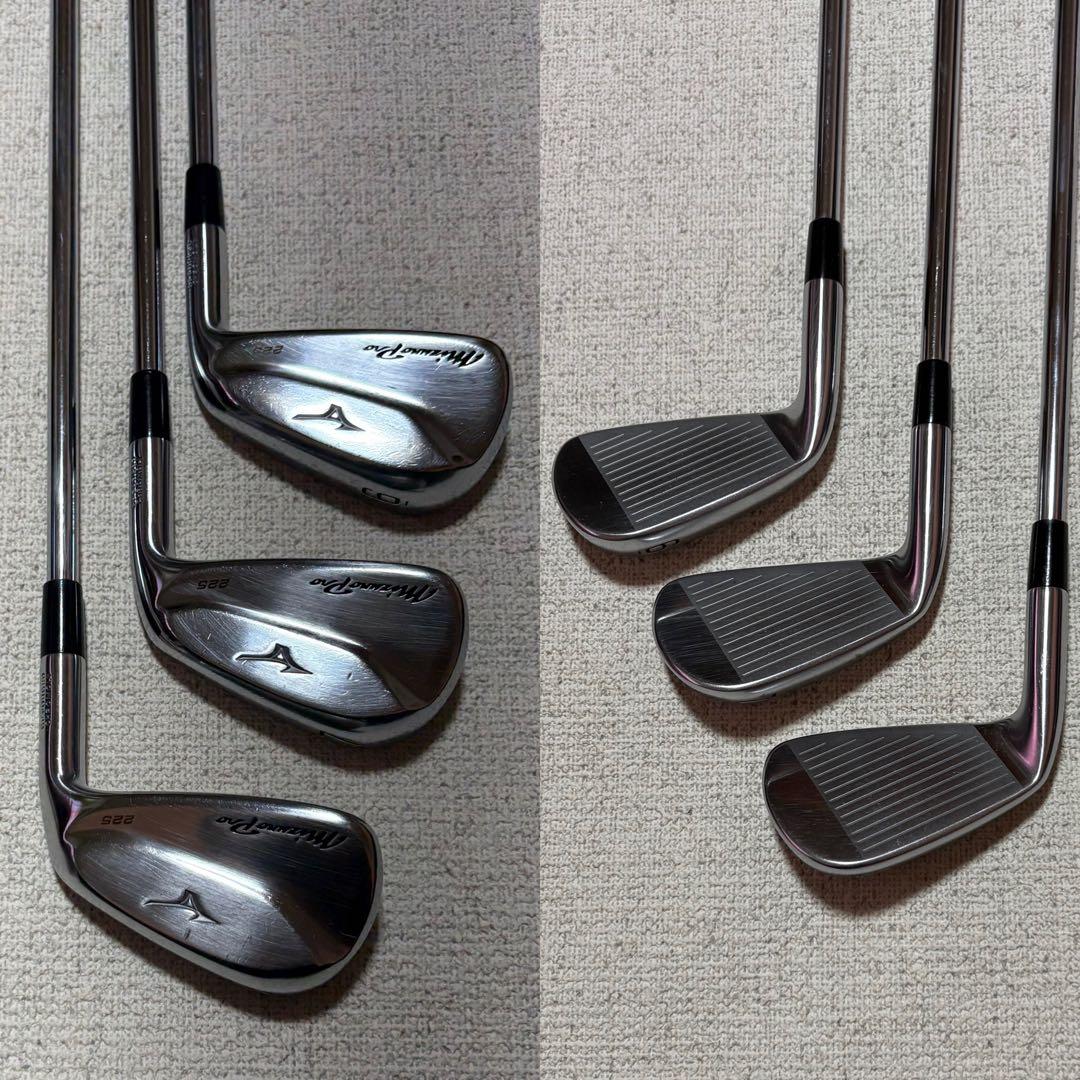 ミズノ MIZUNO PRO 225 FORGED #6〜PW 5本セット