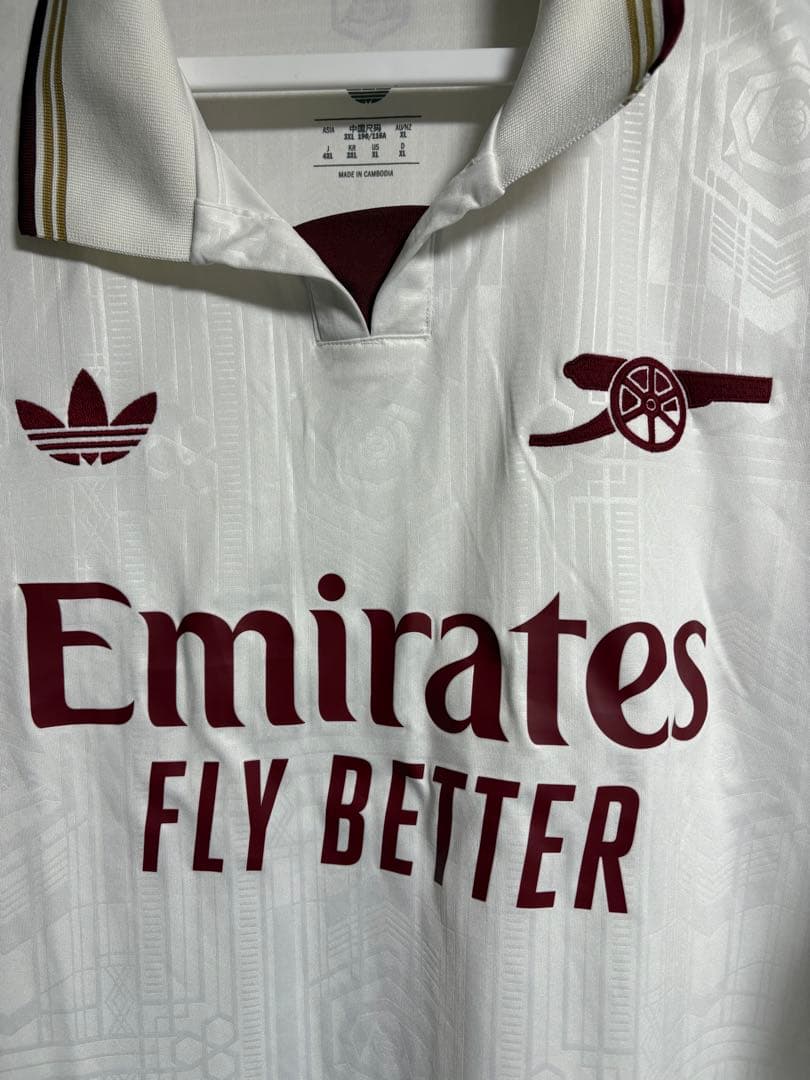 adidas アーセナル 25/26 長袖 サードユニフォーム 4XL