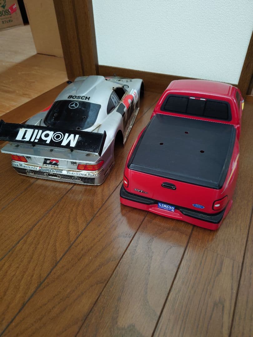 田宮 フォード SVT F-150ライトニング メルセデスCLK-GTR ボディ