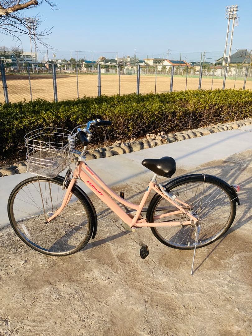 商談中　愛知県一宮市受取条件　アルベルト　ロイヤル　自転車　L型　27インチ