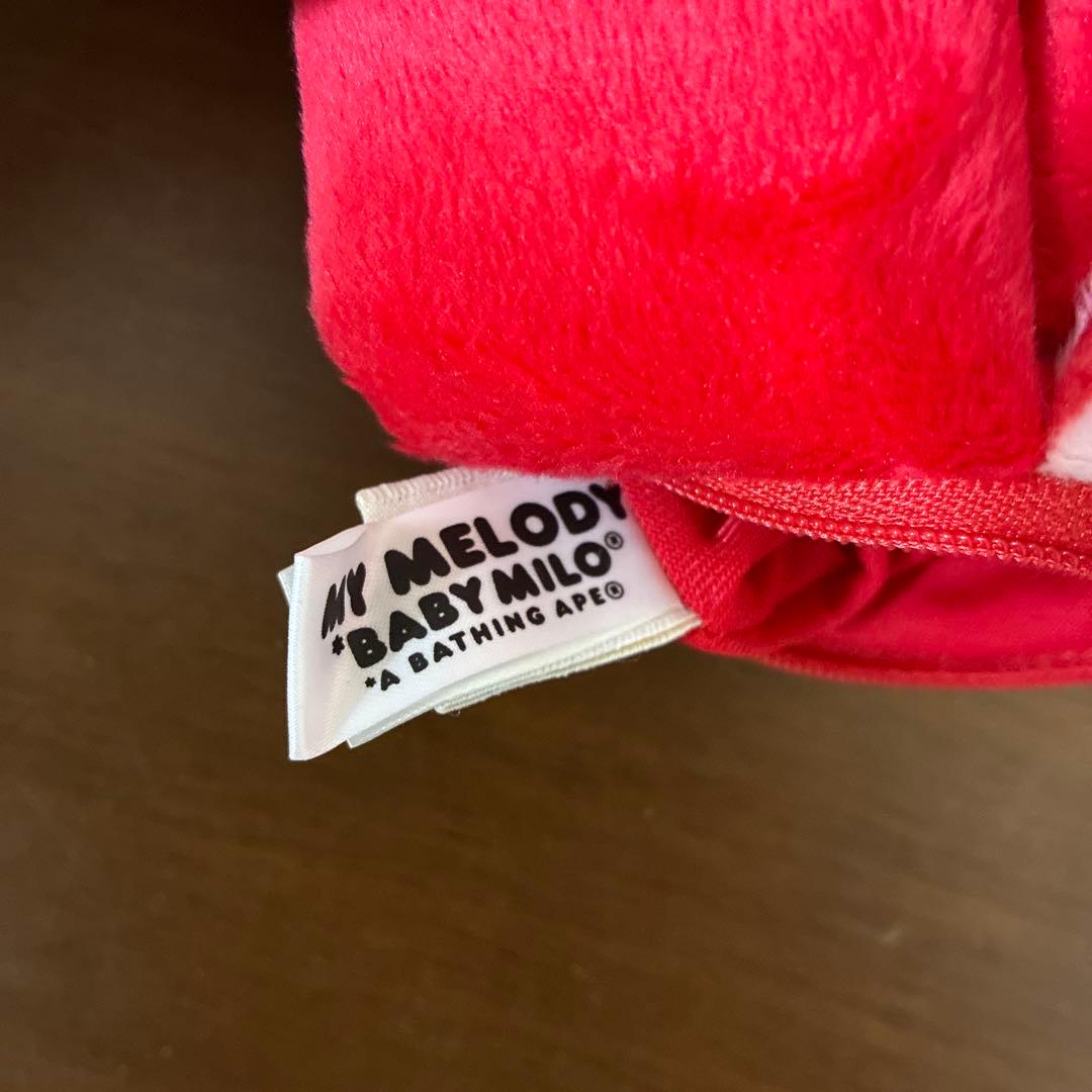 a bathing ape × サンリオ マイメロ　ポーチ