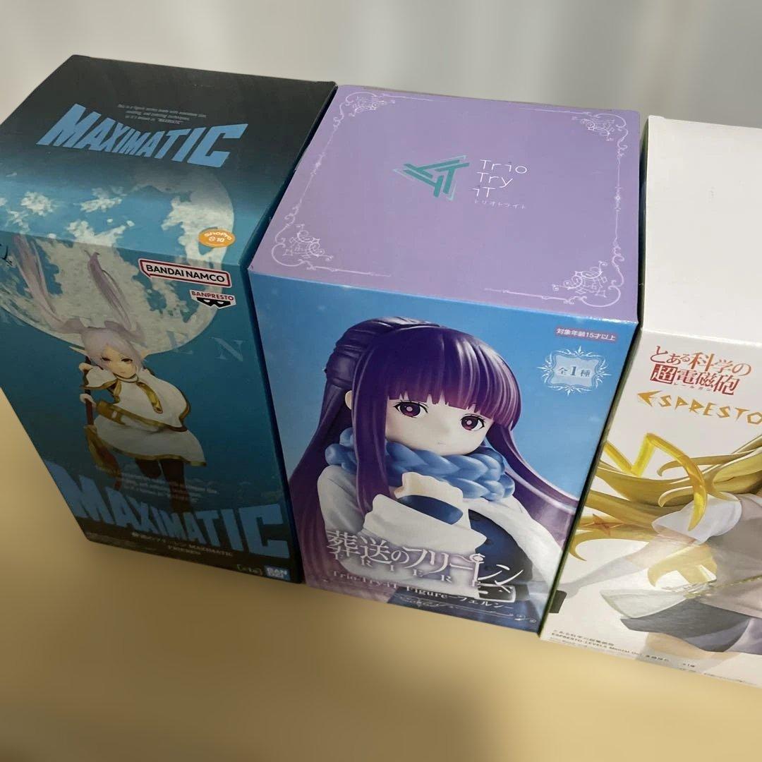 フィギュアセット　7体　ひとりごと フリーレン　フェルン　しの　アイドルマスター