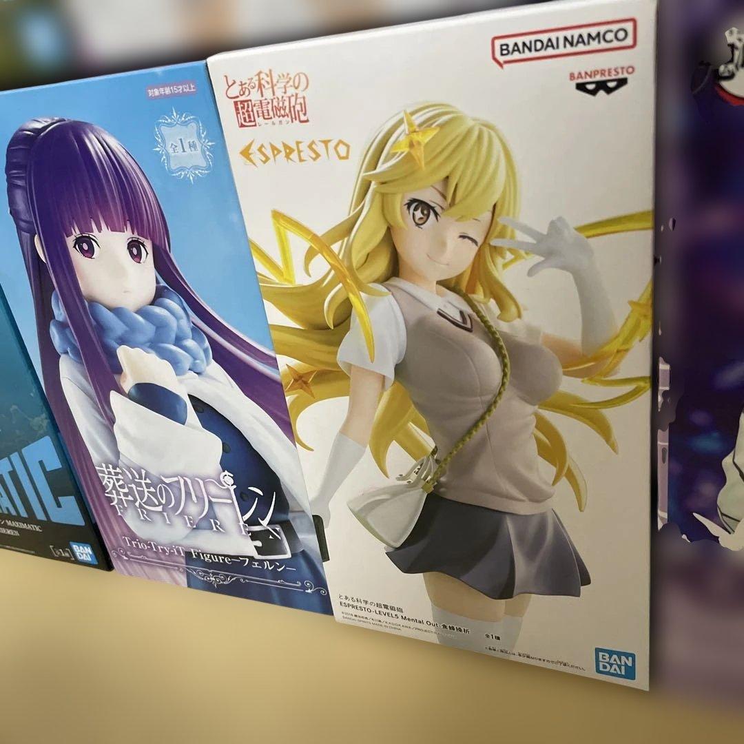 フィギュアセット　7体　ひとりごと フリーレン　フェルン　しの　アイドルマスター