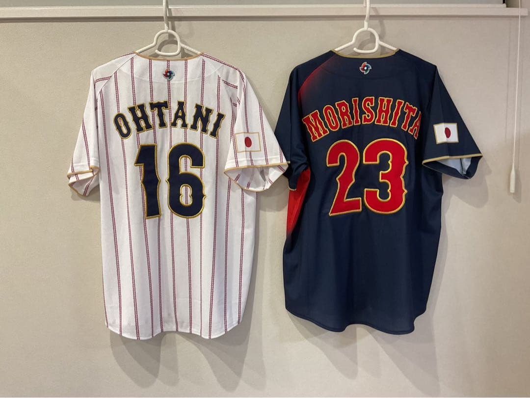 WBC 大谷翔平16 & 森下翔太 23ユニフォームセット【M】