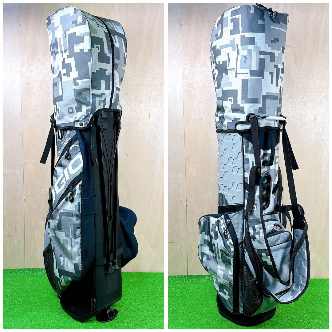 美品 OGIO オジオ WOODE HYBRID 23 スタンドキャディバッグ