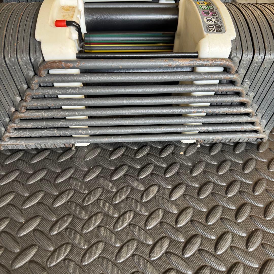 【2/2】ブロックダンベル約41kg/可変式ダンベル