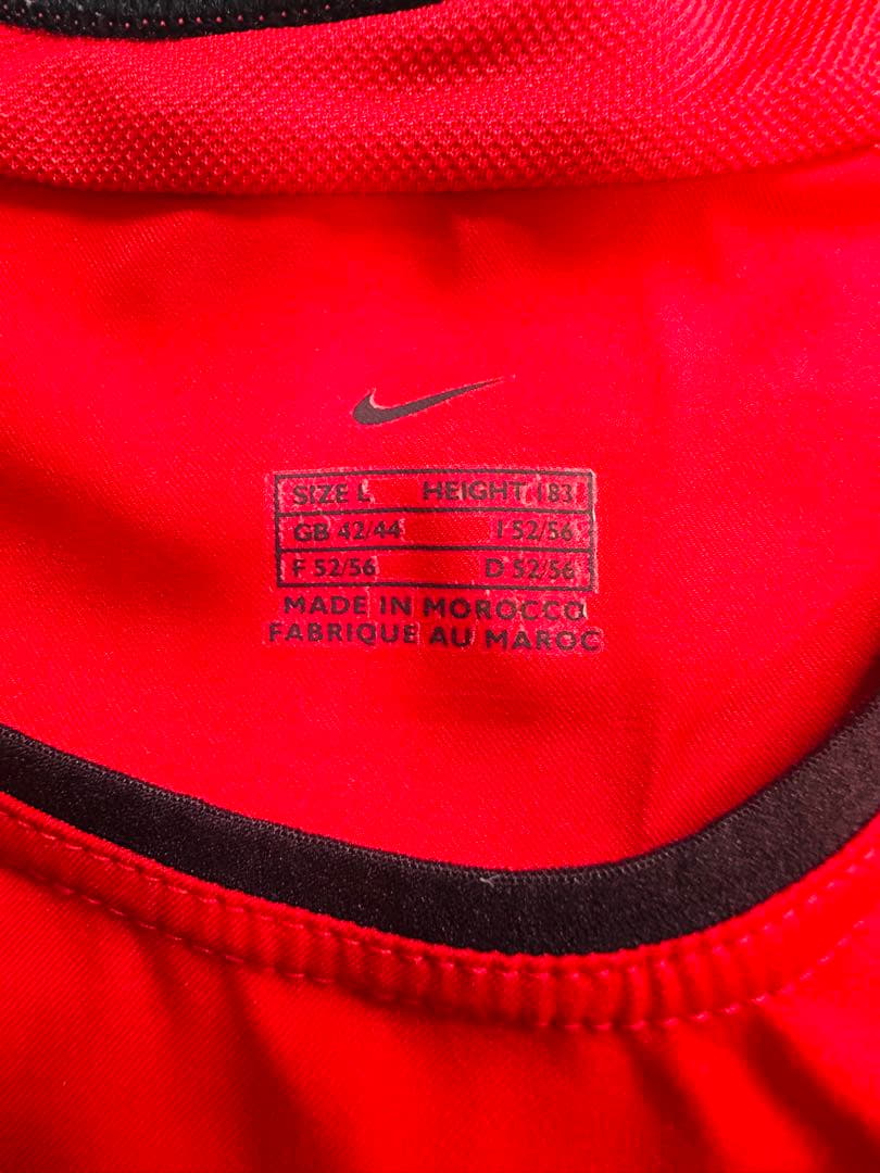 【希少】2着セット！マンチェスター・ユナイテッドFC ホームユニフォームNIKE