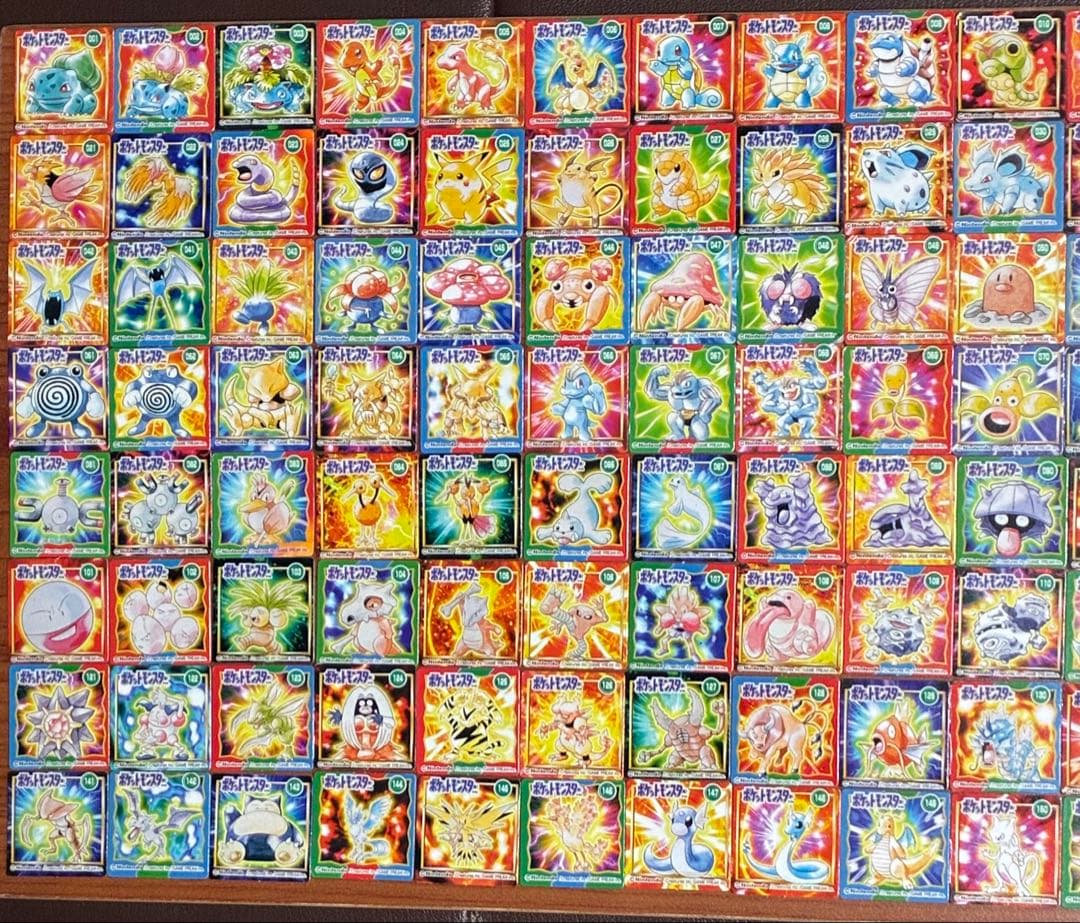 【超希少・151種コンプ】ポケモン ミニカード GBポケットカード フルセット
