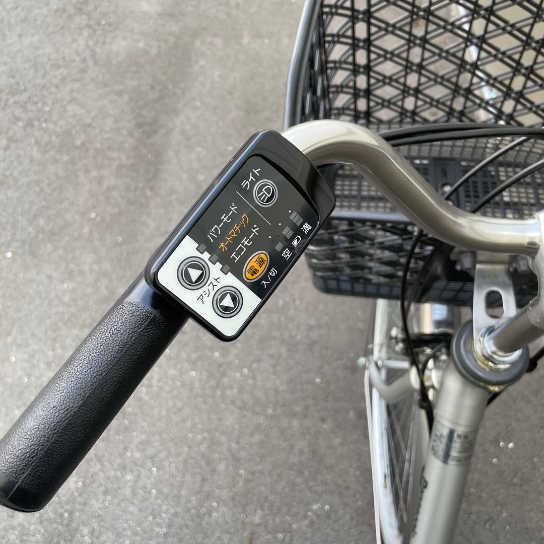 パナソニック電動アシスト自転車26インチ シルバー