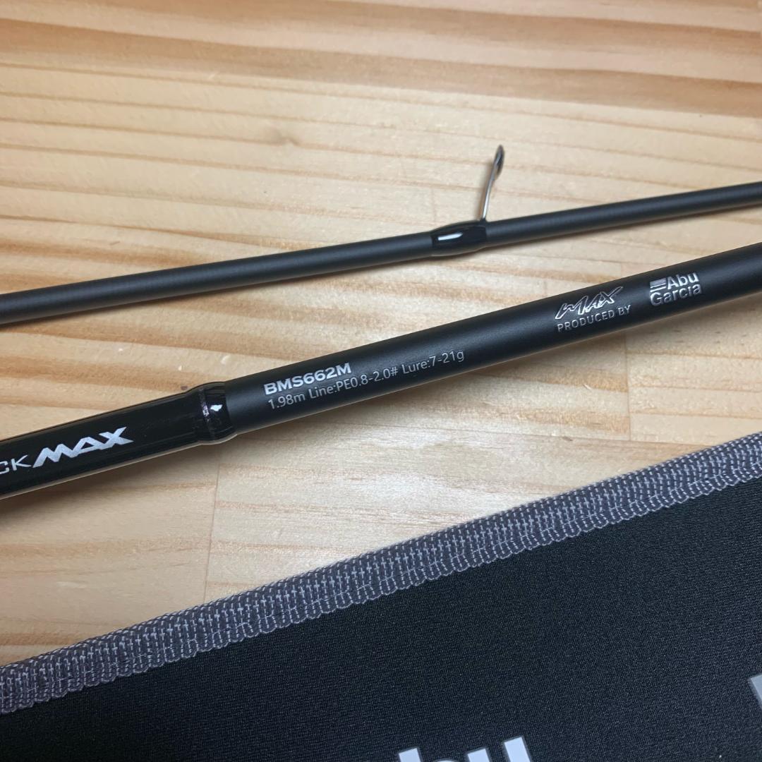 新品BMS662M　アブガルシア ブラックマックス Bass スピニングロッド