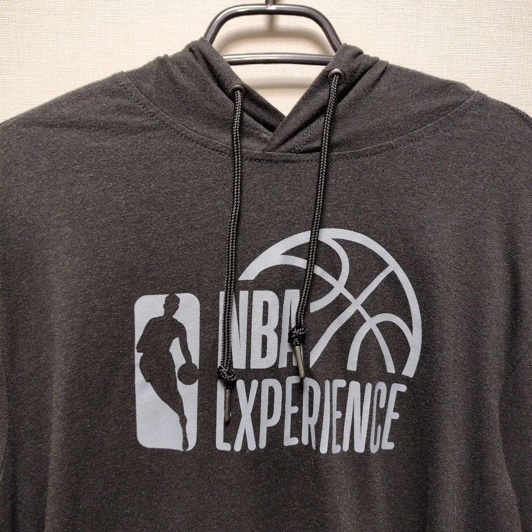 【幻！！】NBA Experience NEWERA フード付きロンＴ 黒 M
