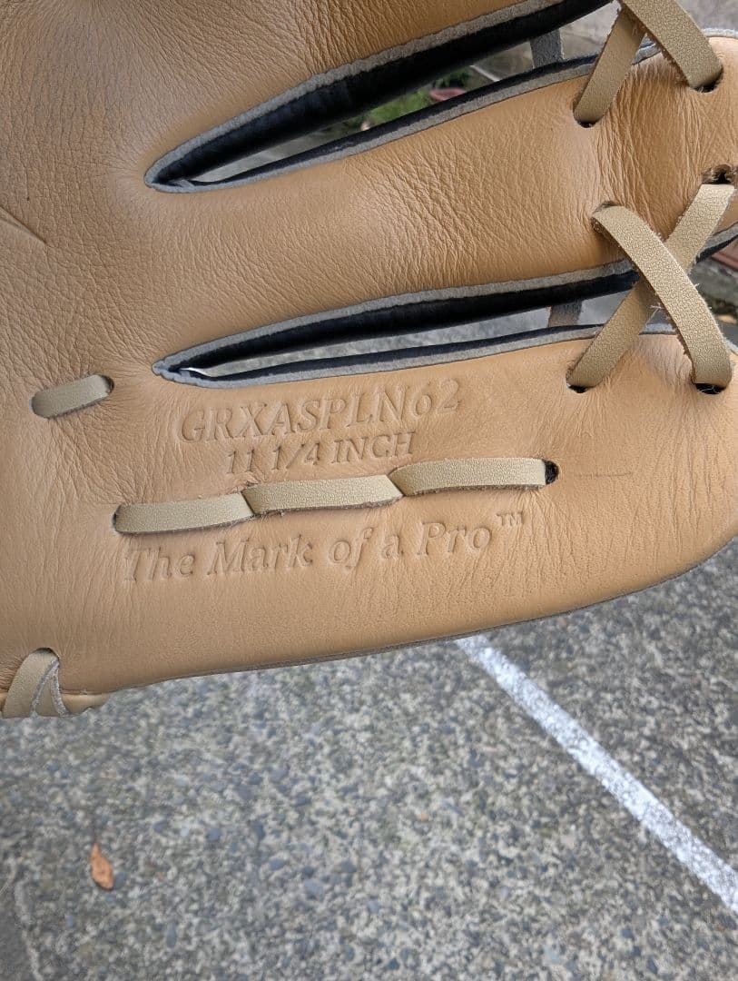 Rawlings 大人用 軟式グローブ 黒/ベージュ