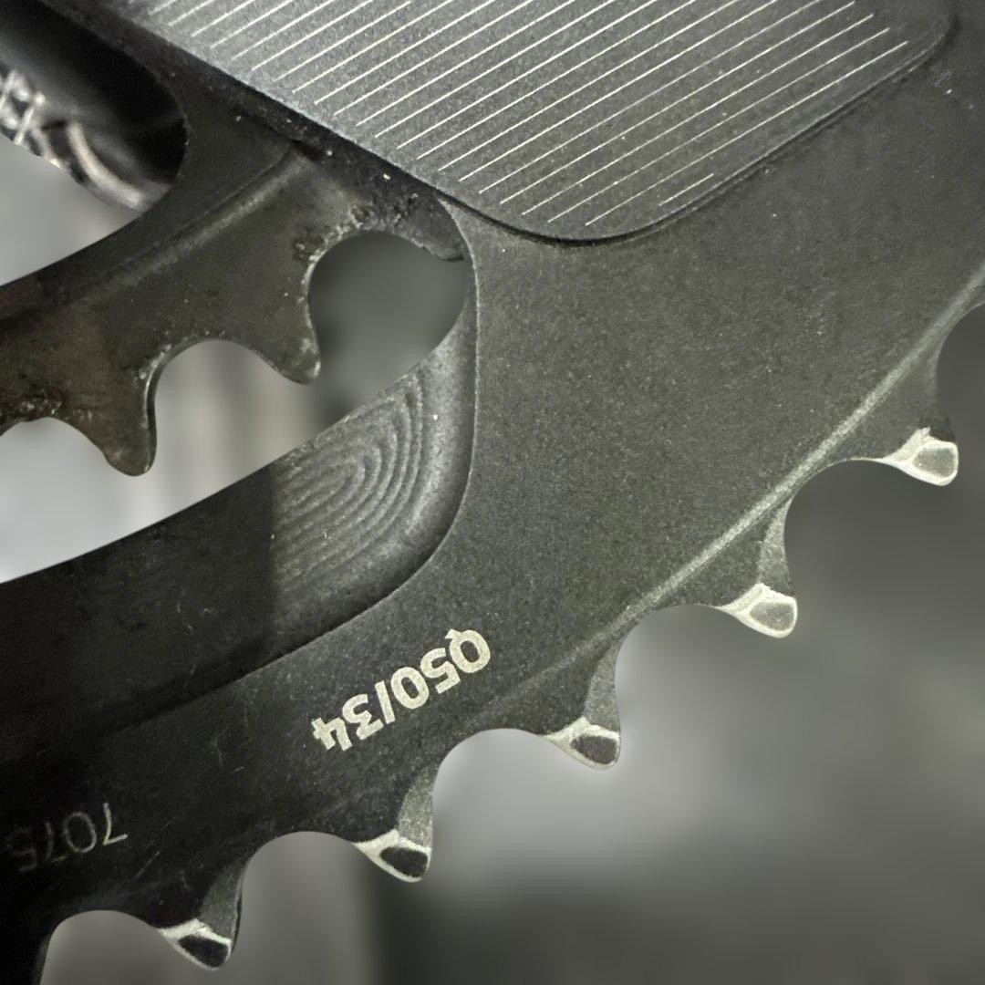 値下ROTOR ALDHU 3D クランクセット165mm 50-34 30軸